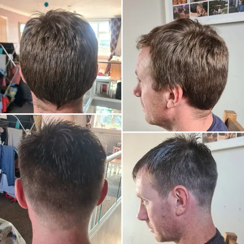A haircut by Eddy's Mobile Barbering