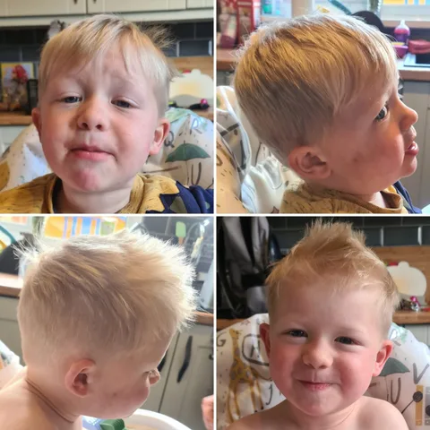 A haircut by Eddy's Mobile Barbering