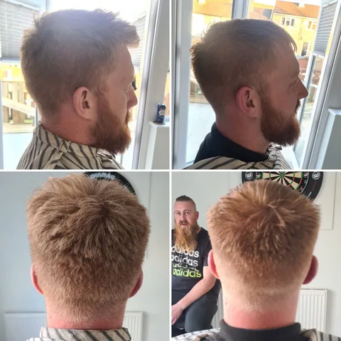 A haircut by Eddy's Mobile Barbering