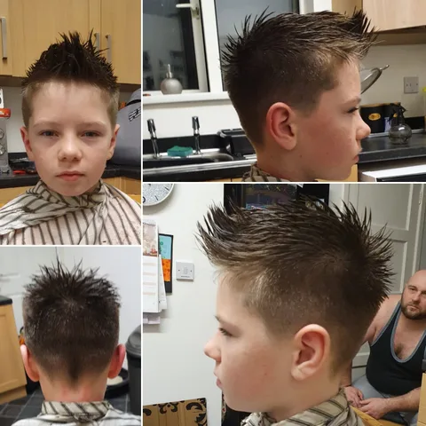 A haircut by Eddy's Mobile Barbering